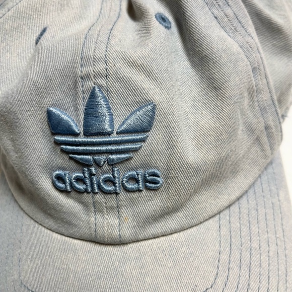 Adidas denim look adjustable back hat - Picture 2 of 6